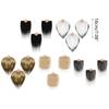 3pcs Faux Fur Beard with Wooden Beads Set DIY Handmade Crafts Supplies for Christmas Gnome Dwarf Costume Party Supplies 55KF