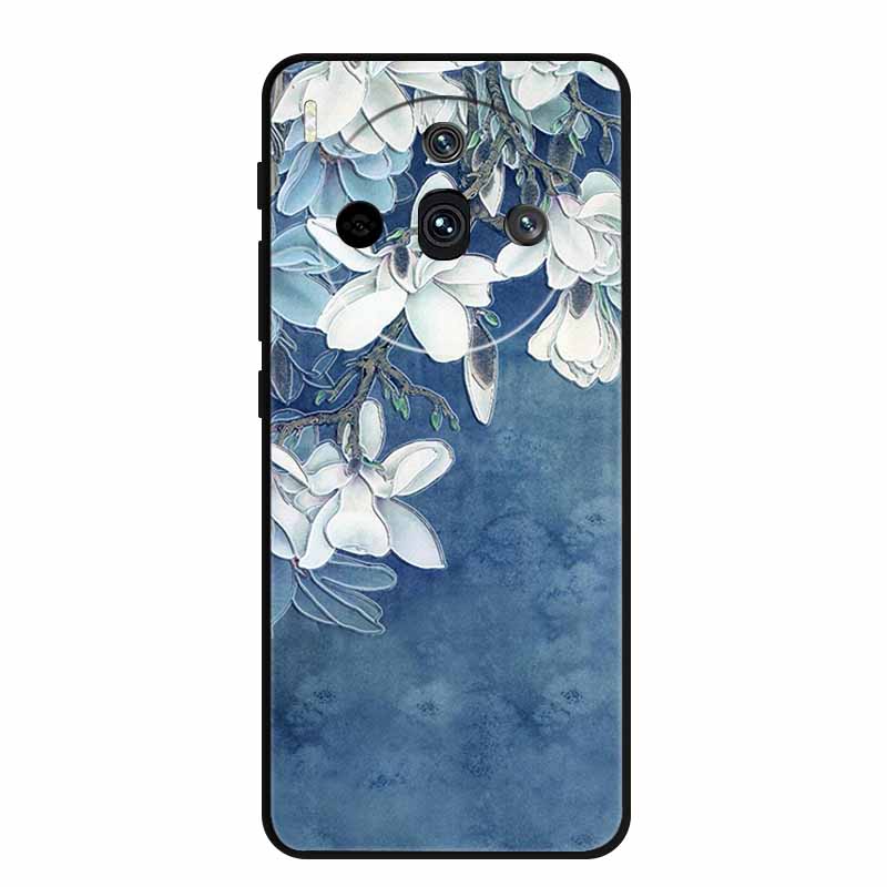 3D Relief Emboss Case For ZTE nubia Z60S Pro Z50s Pro Z70 Z50 Z60 Ultra Blade A75 A73 5G Black Silicone Soft Back Cover Case Bag