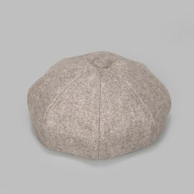 MAIA Wool Beret - Brown