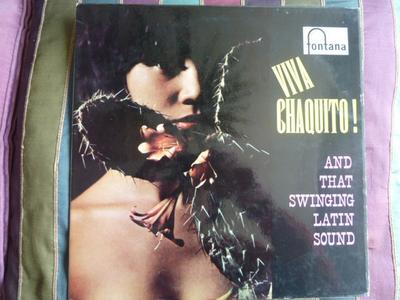 LP Record CHAQUITO & HIS ORCHESTRA - Swinging Latin Sound 680995TL Fontana 1962 UK Jazz Used