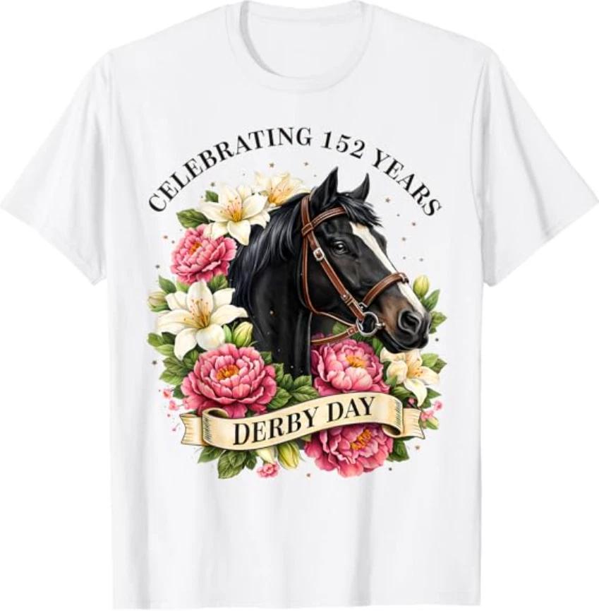 

Celebrating 152 Years KY Derby Day Vintage T-Shirt S