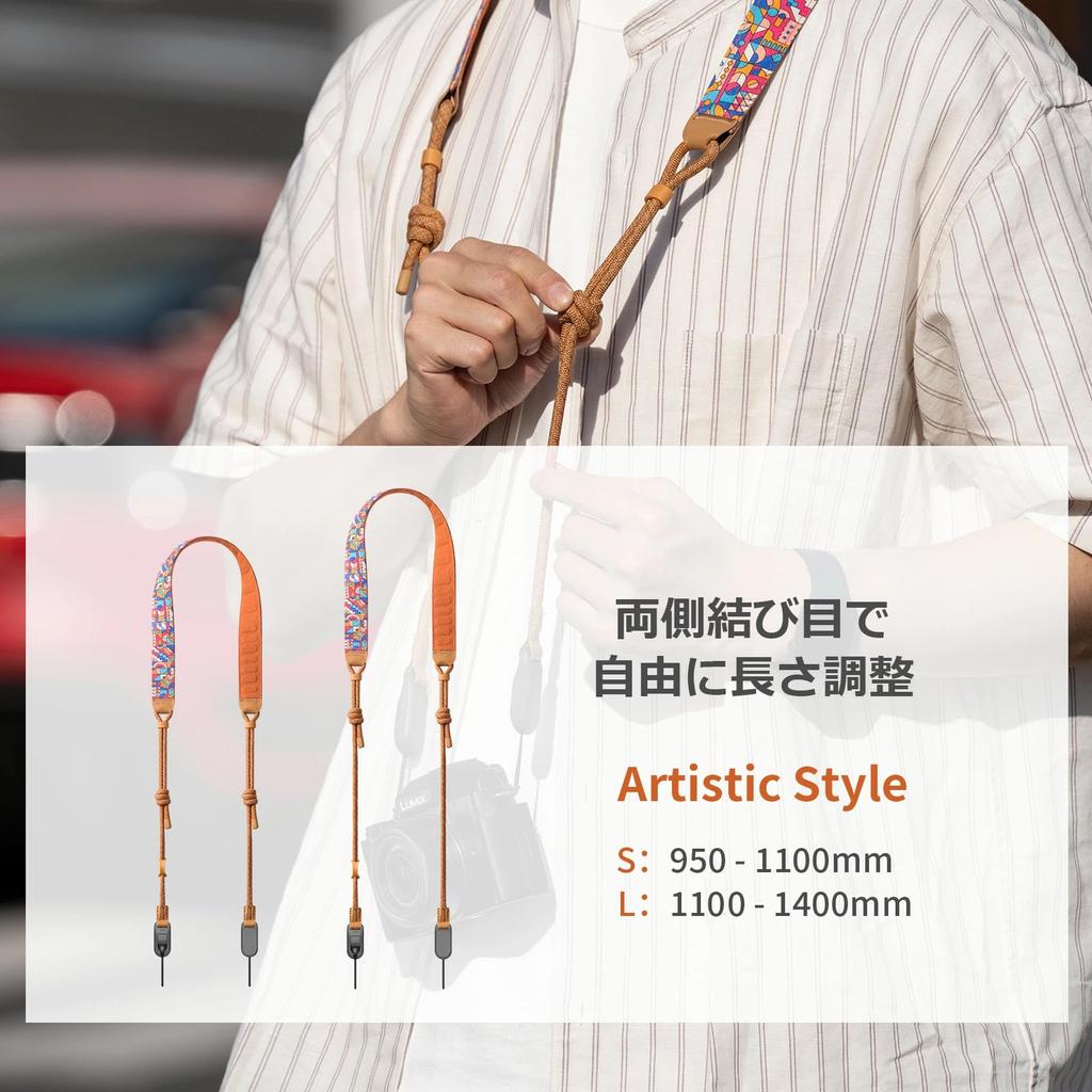 Camera Strap Air Neck Adjustable Easy for Compact Digital Quick Release System [PGYTECH] Strap, Length, Lightweight, Flexible, Attachment/Detachment,