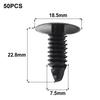 Per Honda Clip di fissaggio Per Mitsubishi Per BMW Rivetto in plastica 7,5 mm-6,0 mm