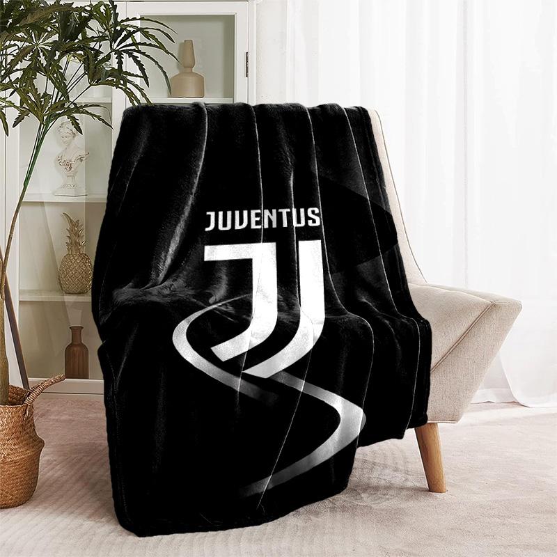 1pc Blanket - Juventus FC logo Print Design, Lightweight Blanket for Sofa, Bed- Soft &Warm, Gift for All Seasons