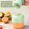 Portable Large Capacity Juice Cup With Lid 10 Blade Cordless Charging Electric Portable Juice Blender For Working Travel