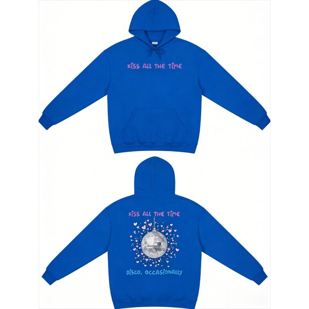 Harry Styles Neues Album Kiss All the Time Disco Gelegentlich Unisex Hoodie Herbst Winter warmes Sweatshirt Fan-Geschenk