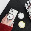 Cute Wind Mobile Phone Airbag Bracket Bunny Mirror Sticker Magnetic Suction Retractable Portable Lazy Niche