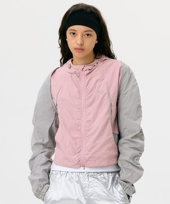 W Athletic Bolero Woven Jaket [Pink]