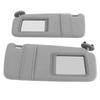 Car Sun Visor Car Plastic Gray Sunshade with Mirror 74320 06800 B0 for Camry 2007 to 2011 74310 06770 B0 Left Right Sun Visor