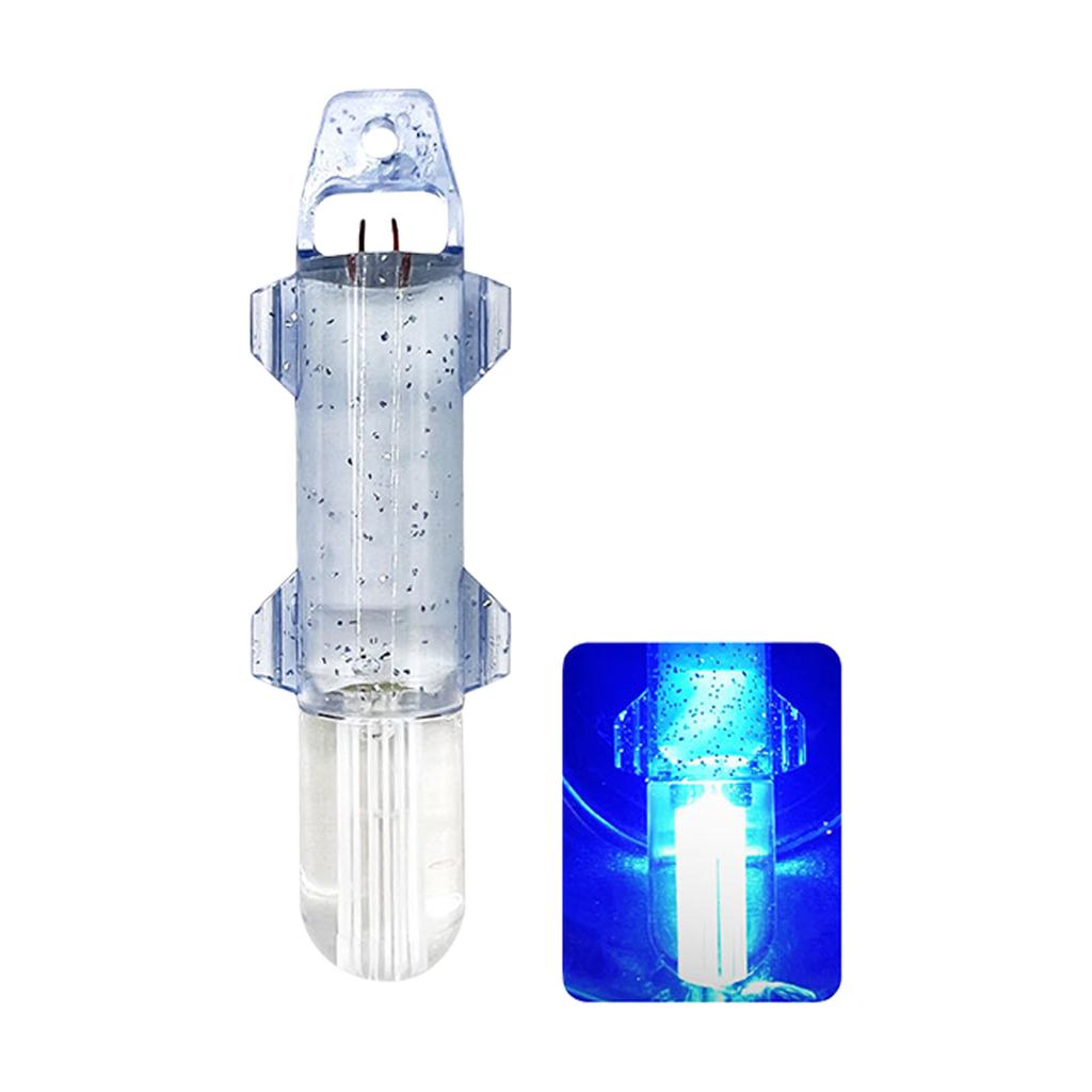 Angelköder Licht Anlocken von Fischen Lampe Optische Faser Angelköder Licht Unterwasser LED-Licht zum Anlocken von Fischen