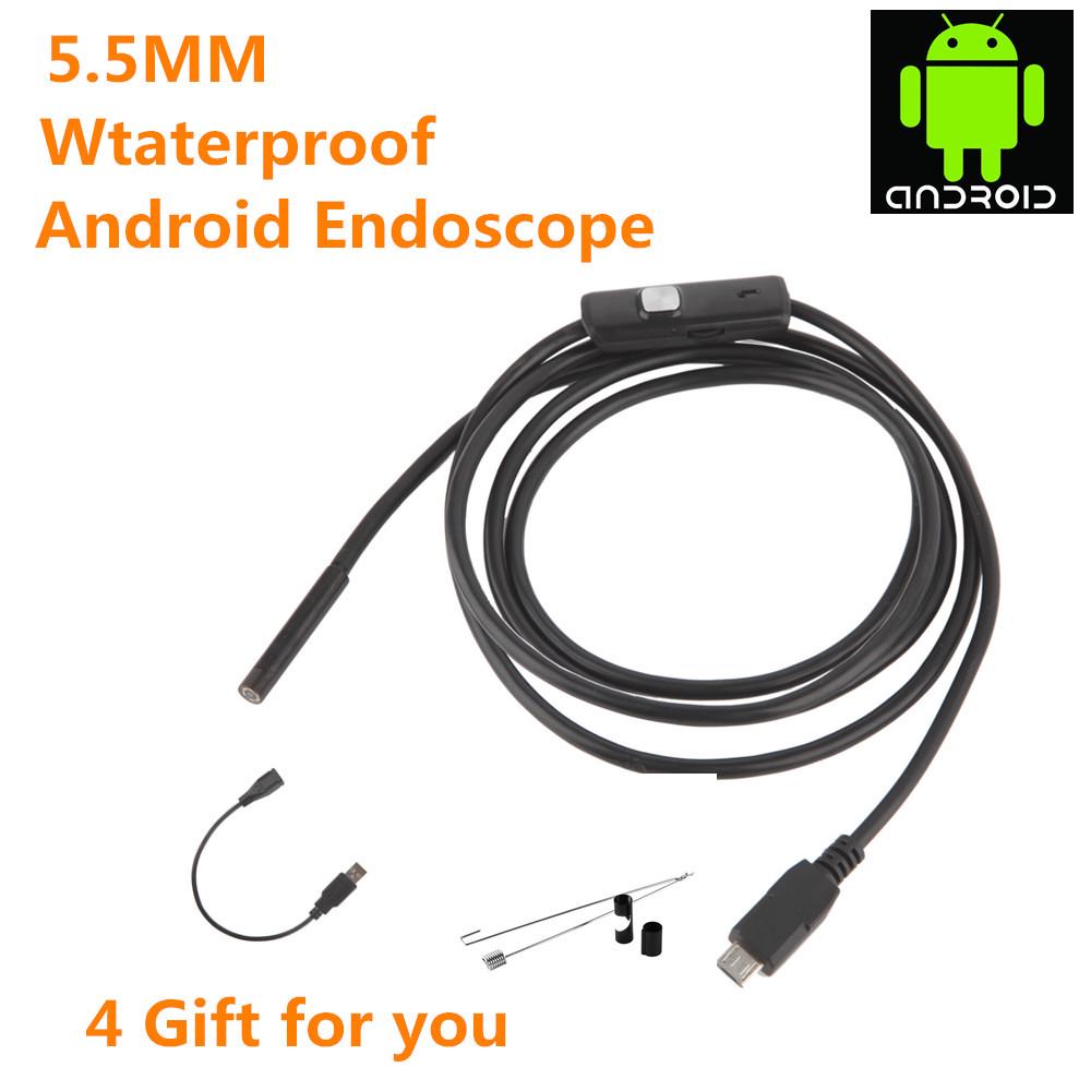 HD Waterproof Portable Android Phone Endoscope for Automotive and Industrial Inspection