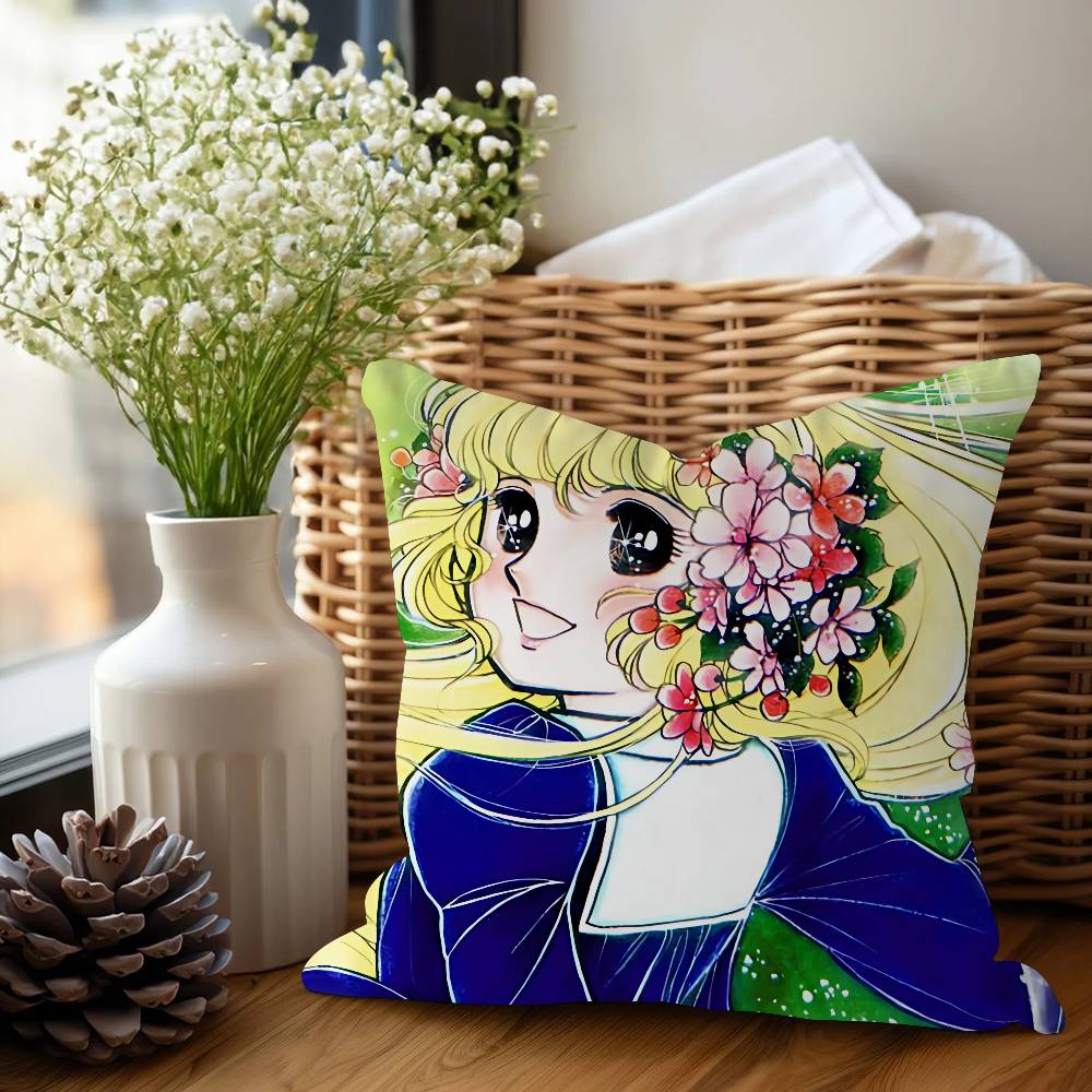 M-Manga C-Candy C-Candy Personalized Pillow Dust Cover Bedroom Kids Party Decoration Pillowcase Birthday Children Gift