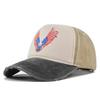 Spread Wings Eagle Baseball Vintage Duck Cap Trucker Hat Men's Washed Distressed Sun Hat Adjustable