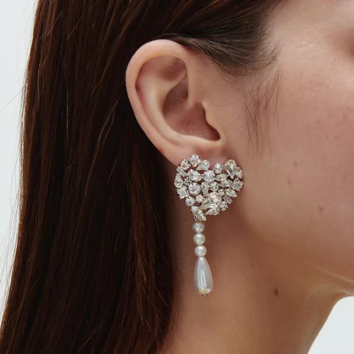 Heart Bell Earring