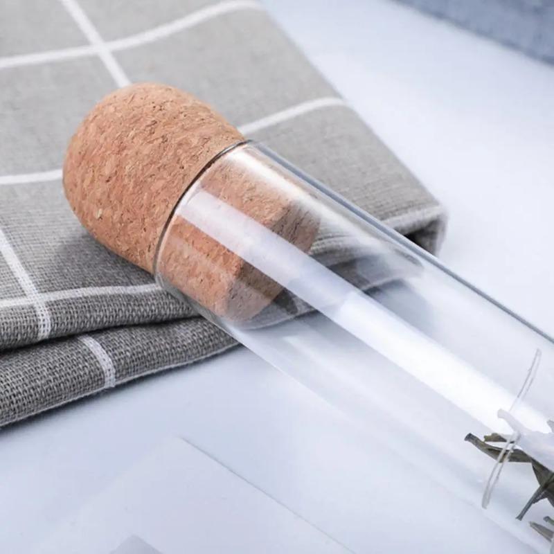 Glass Tea Infuser Creative Pipe Glass Design Tea Strainer For Mug Fancy Filter For Puer Tea Herb Tea Tools Accessories