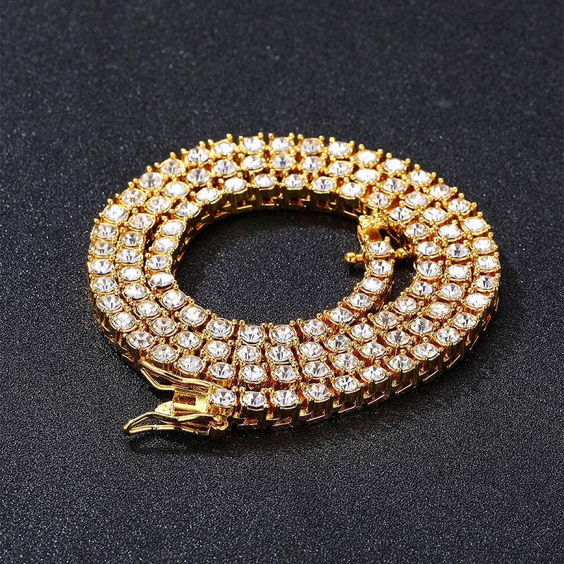 

In-Style Alloy Rhinestone Tennis Chain Jewelry - Multiple Specs 7 inch