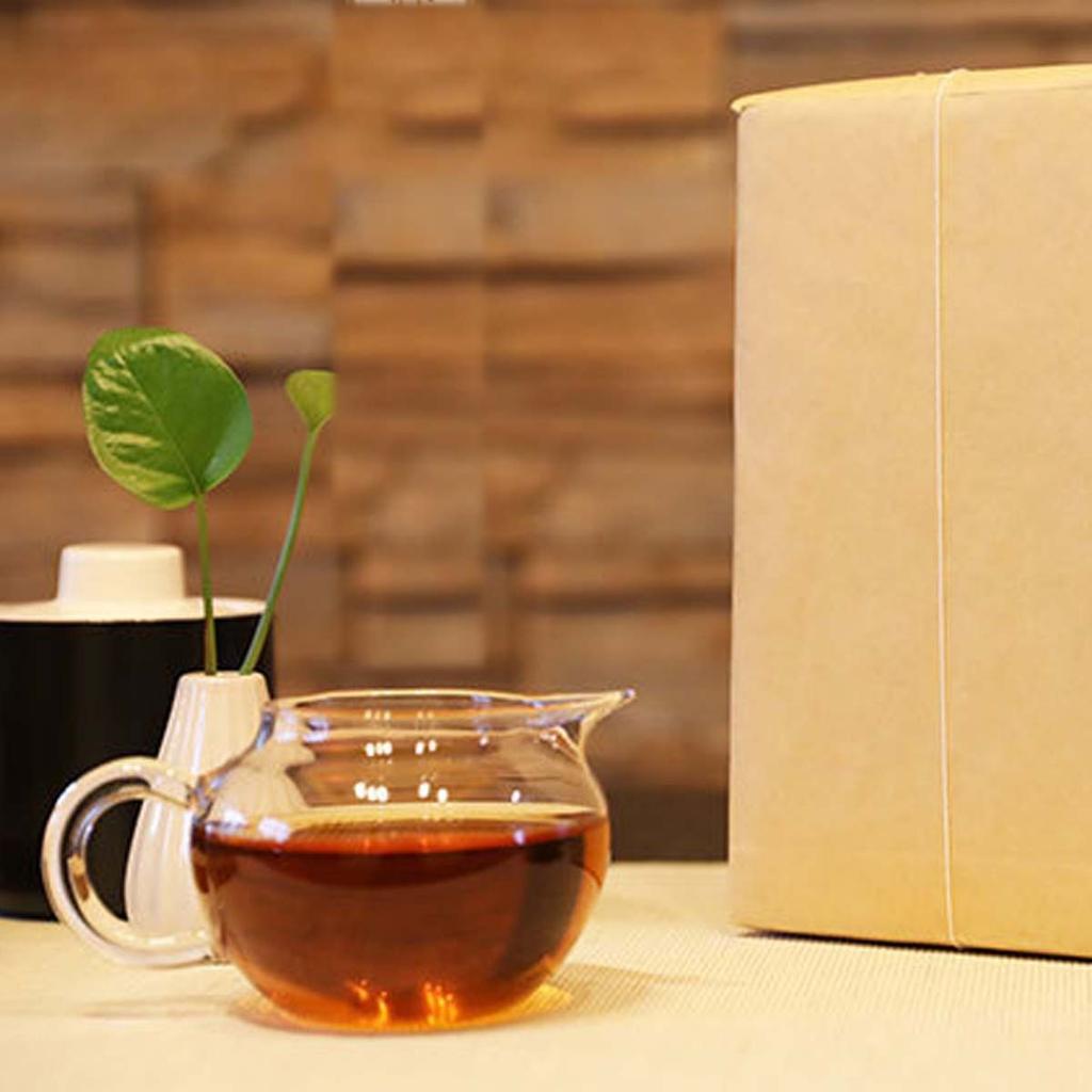 China Anhua Fu Brick Tea 1000g Golden Flower Black Tea Healthy Drink