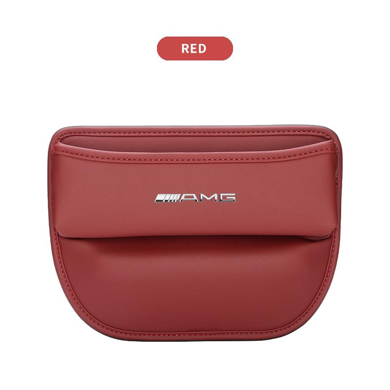 Car Seat Gap Organizer Leather Storage Box Interior Accessories For Mercedes Benz W203 W204 W205 W210 W211 W212 CLA CLK GLA