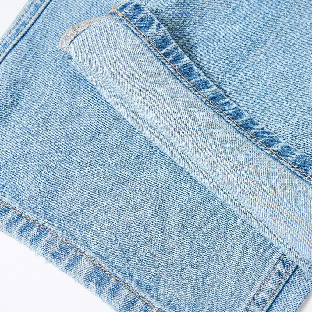 Northern Deer Lyocell Silk Women's Straight-Leg Jeans: Breathable & Cool Summer Pants