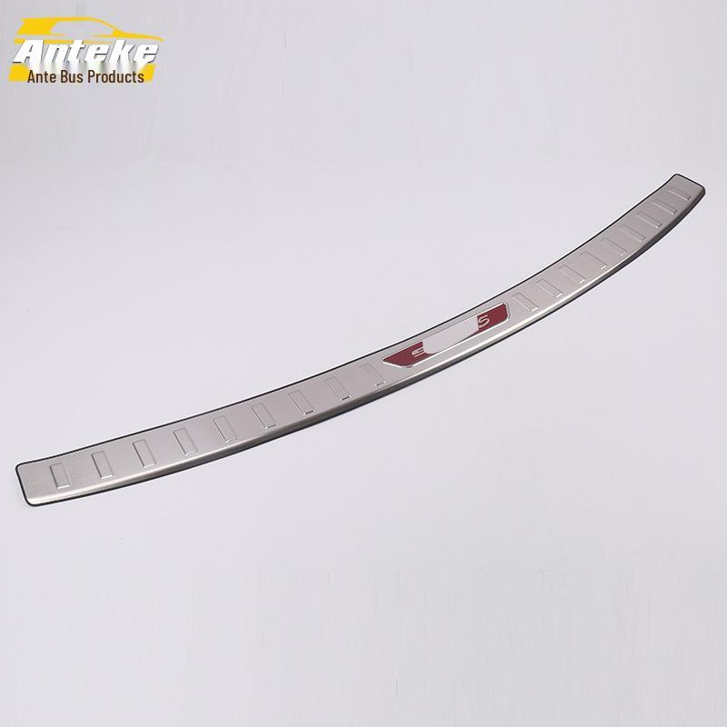 Compatible Junma Mosaic 5 Rear Guard Plate: Tailgate Trunk Protector and Sequin Modification.