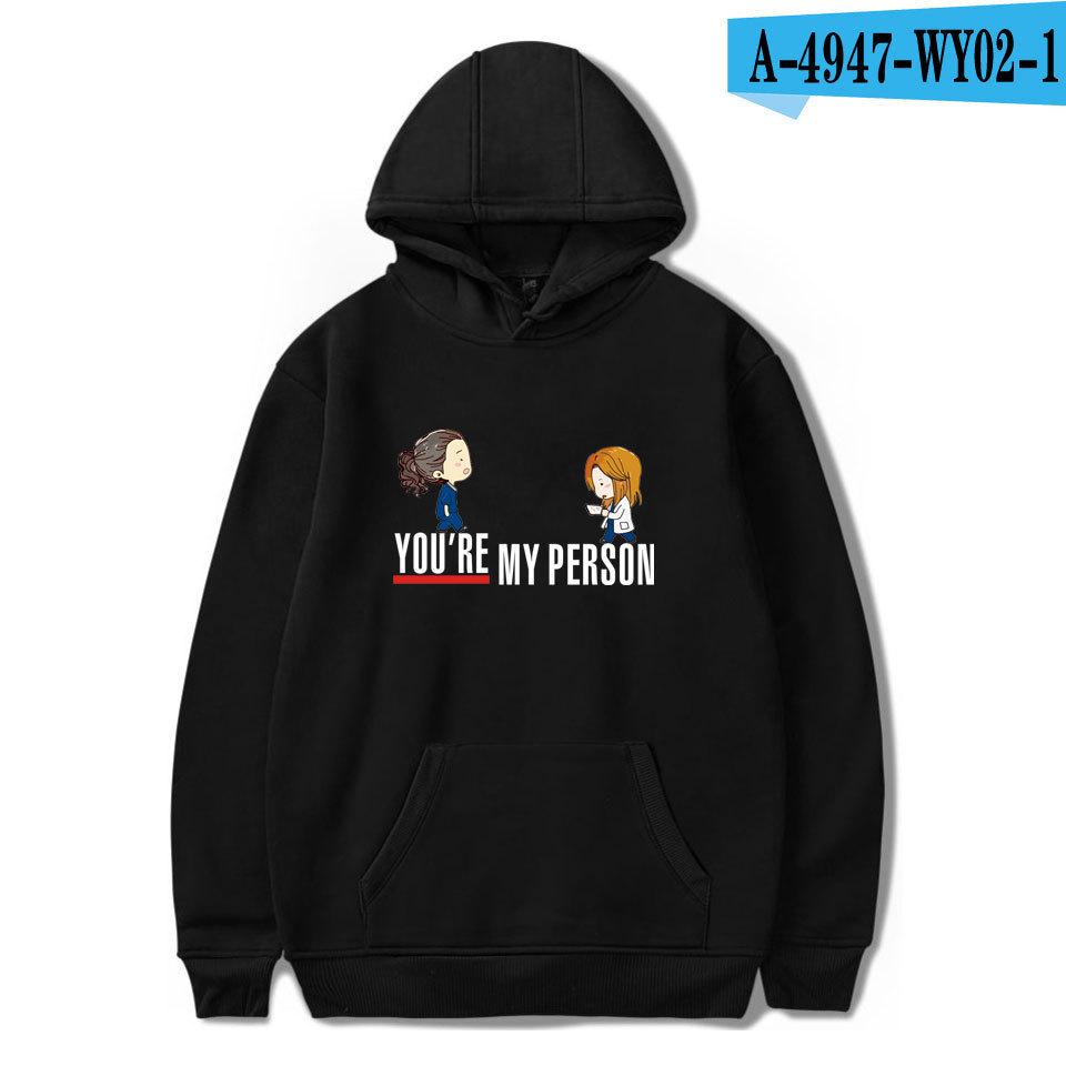 Unisex Grey's Anatomy Hoodie - Stylish Hooded Sweatshirt for Winter