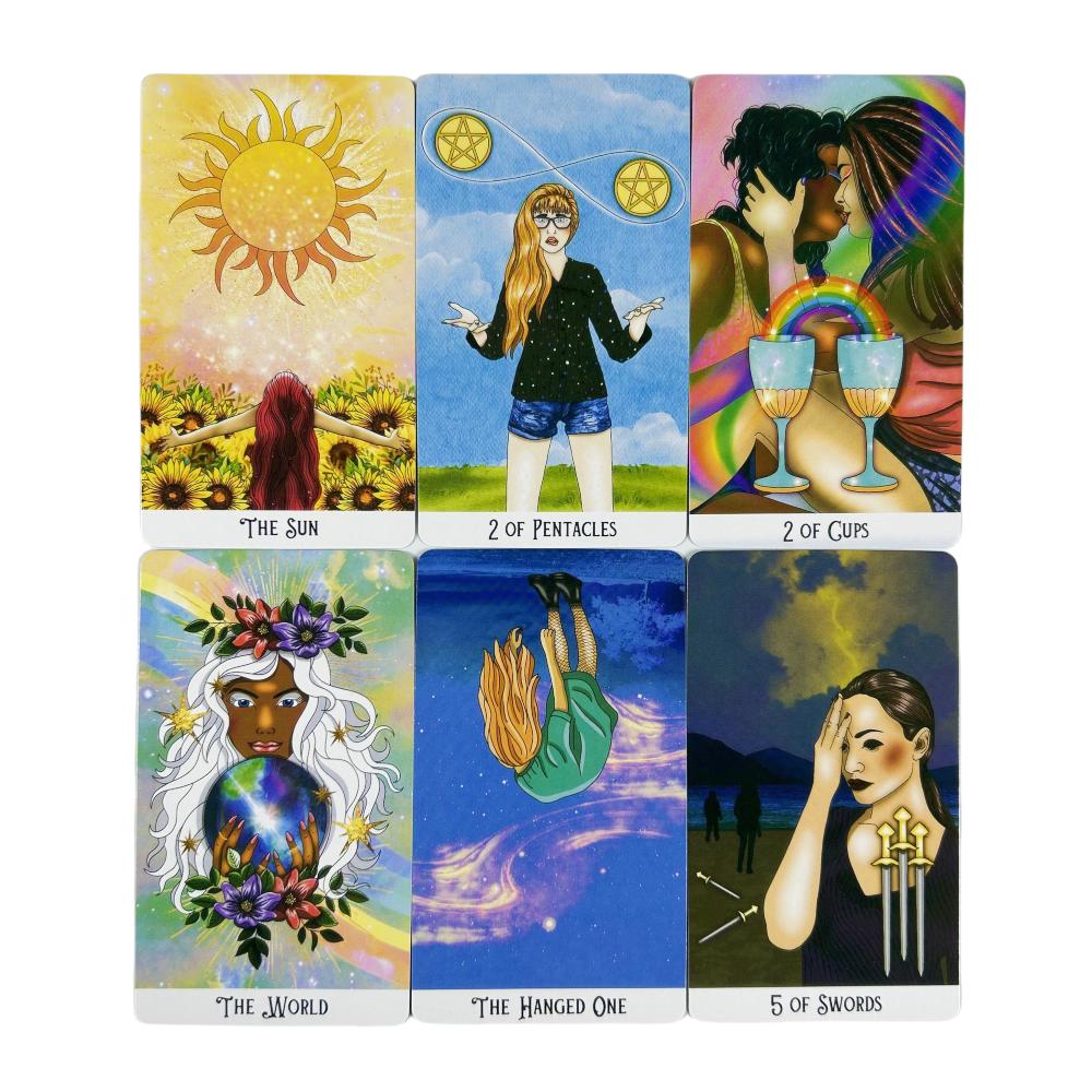 The Mystic Soul Tarot Deck Cards A 78 Deck Oracle English Visions Divination Edition Borad Playing Games