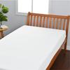 Nishikawa Flat Sheet Single Washable Cotton Broadcloth Plain Beaute BE3601 White PK03401005 [Nishikawa] Skin-friendly 100%