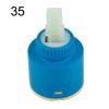 Lever Tap Mixer Spool 40/35mm Basin Repair Ceramic Disc Cartridge Kitchen Shower Bath 40mm Size: Diameter 3.9cmx6.9cm
