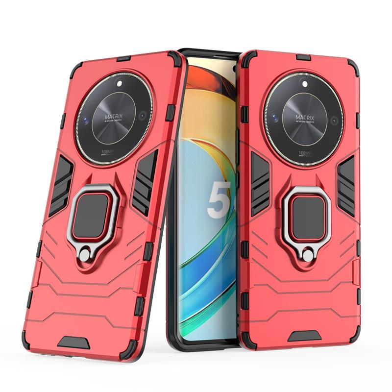 For Honor X9b Cover Case Huawei Honor X9b Capa Shockproof Armor Phone Back Bumper Ring Magnetic Holder Case For Honor X9b Fundas