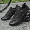 Mtb Cycling Shoes Woman Flat Pedal Shoes Bicycle Footwear Road Speed Cycling Sneaker Spd Cleat Shoe with Mountain Bike Shoe Pink
