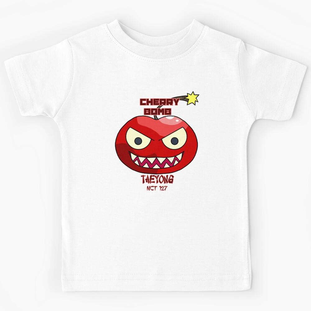 Cherry Bomb Taeyong Kids T-Shirt 100
