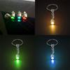 Keychain Light Zinc Alloy Portable Keyring Lamp Handbag Outdoor Key Chain Pendant Storage Battery Operated Decorative