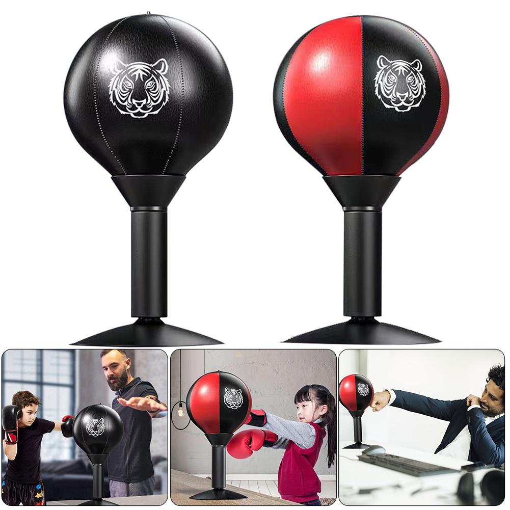 Desktop Punching Bag Heavy Duty Stress Relief Boxing Bag with Suction Cup Stress Buster Perfect for Kids and Adults
