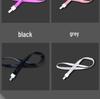 Pack of 50 - 1.5cm Wide Employee ID Badge Lanyards with Integrated Buckle and Card Holder
