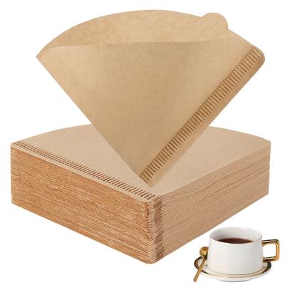 Cone Coffee Filters, Disposable Paper Coffee Filters, Natural Paper Filters for Pour Over Coffee Dripper & Coffee Maker-100 Pcs