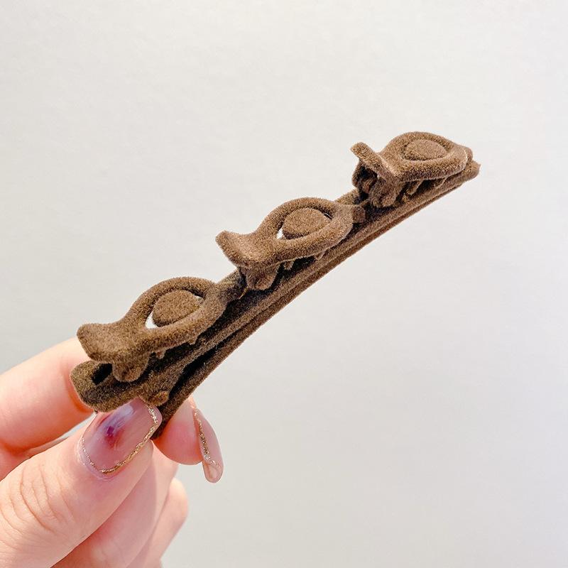 

Модные флокированные заколки-челки для женщин, девочек, мини-милые заколки, детские заколки для волос, аксессуары для плетения волос в стиле Алиса