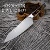 7 Inch Chef Knife Welding M390 Steel Blade Sharp Cleaver Meat Slicing Vegetables All-in-one Kitchen Knives Hollowing Out Handle