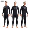 Mens Triathlon Wetsuit 3mm Neoprene Long Sleevele One Piece Wetsuit Ultra Elastic Diving Suit Open Water Swimming
