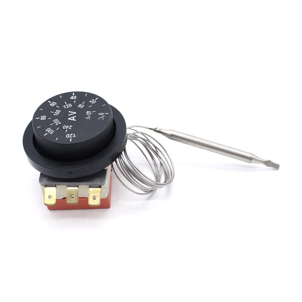 Adjustable Electric Radiator Fan Relay Wiring Kit Thermostat Temp Control Probe