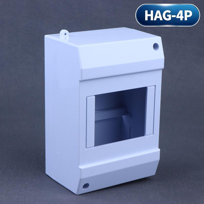 Abs Switch Enclosure Surface Modules Box 1-8P Breaker Circuit Breaker Protection Plastic Clear Distribution Electrical Boxes