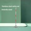 Miling Telescopic Safety Isolation Net Support Pole