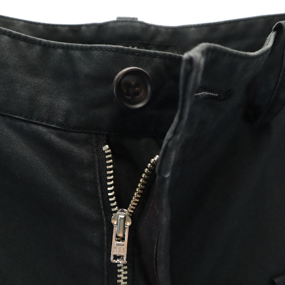 Y's vyrobené v Japonsku široké bavlněné kalhoty 1 černé Pánské Použité