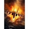 Poster Avioane de Luptă Combate Aeriene Avioane Vintage Decolare Pictură pe Pânză Artă Murală Imagini pentru Sufragerie Decor Acasă
