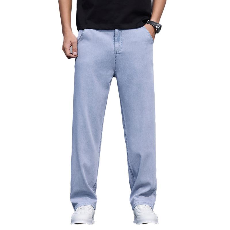 

Мужские весенне-осенние новые свободные теннисные драпированные деловые повседневные брюки мужские прямые брюки 42