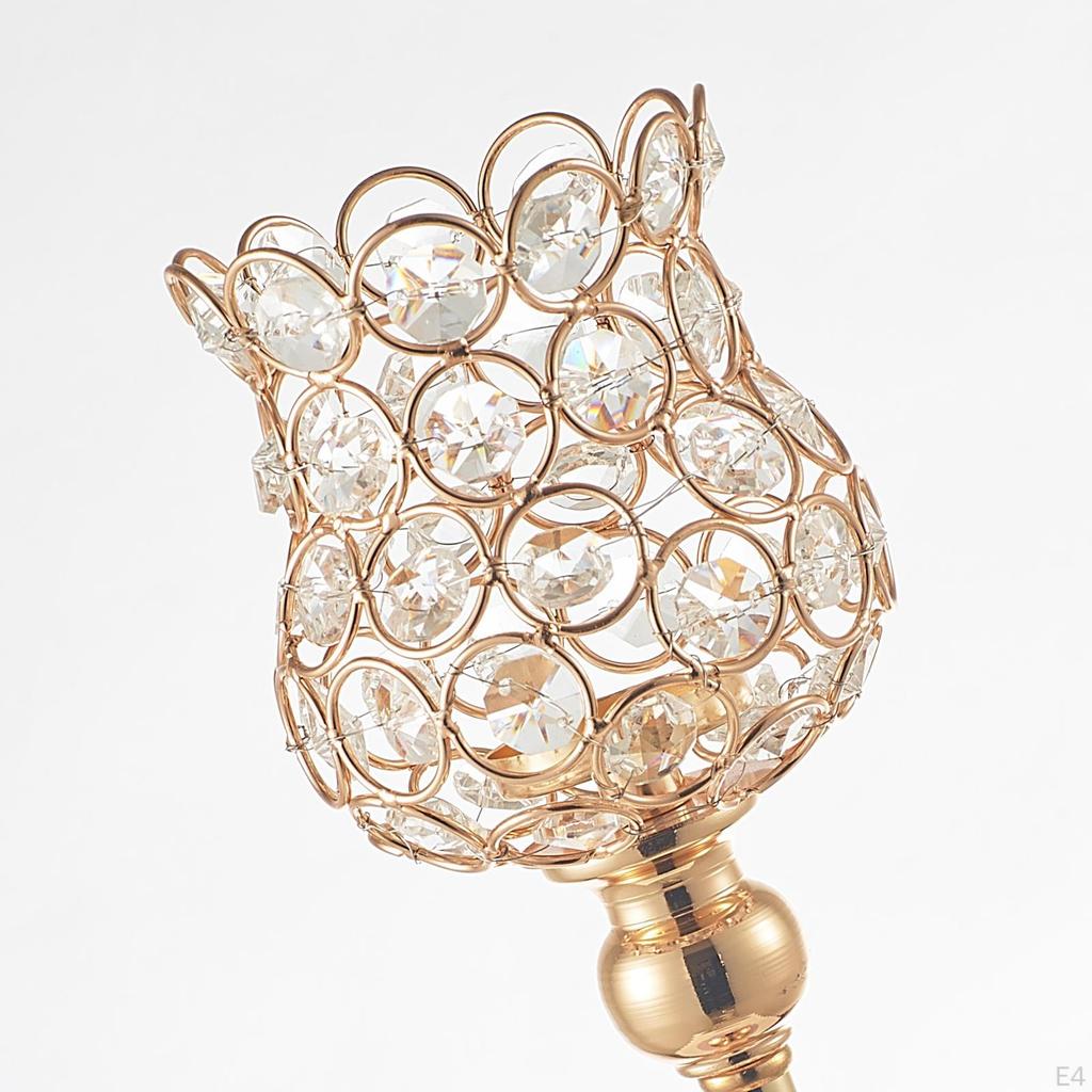 Candle Holder Anniversary Wedding Dinner Table Flameless Candelabra Pillar Candlesticks Home Modern