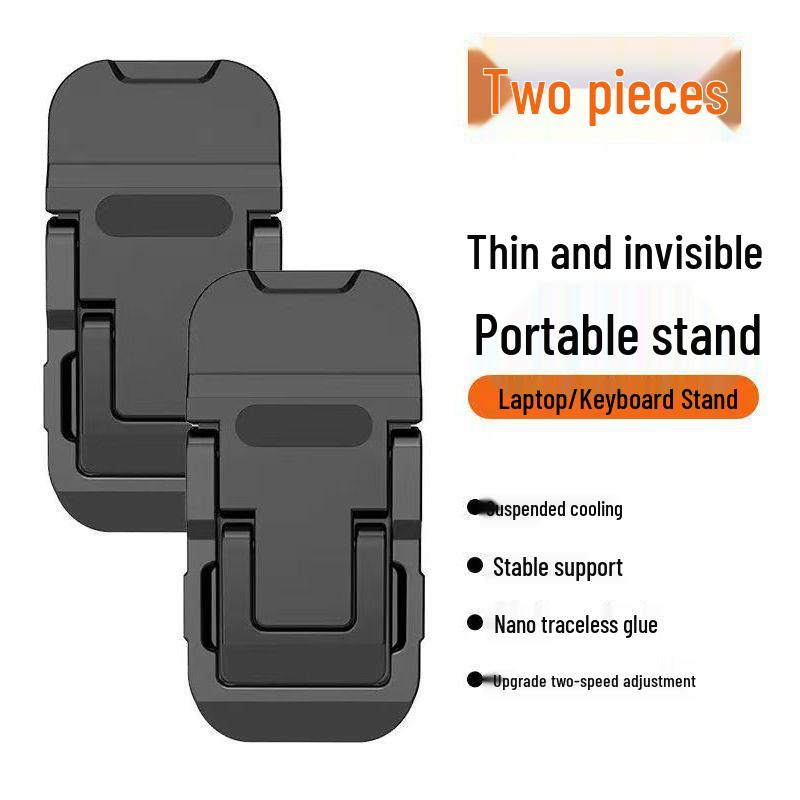 Foldable Laptop Stand & Desk Organizer - Multi-Functional Riser & BBQ Grill.