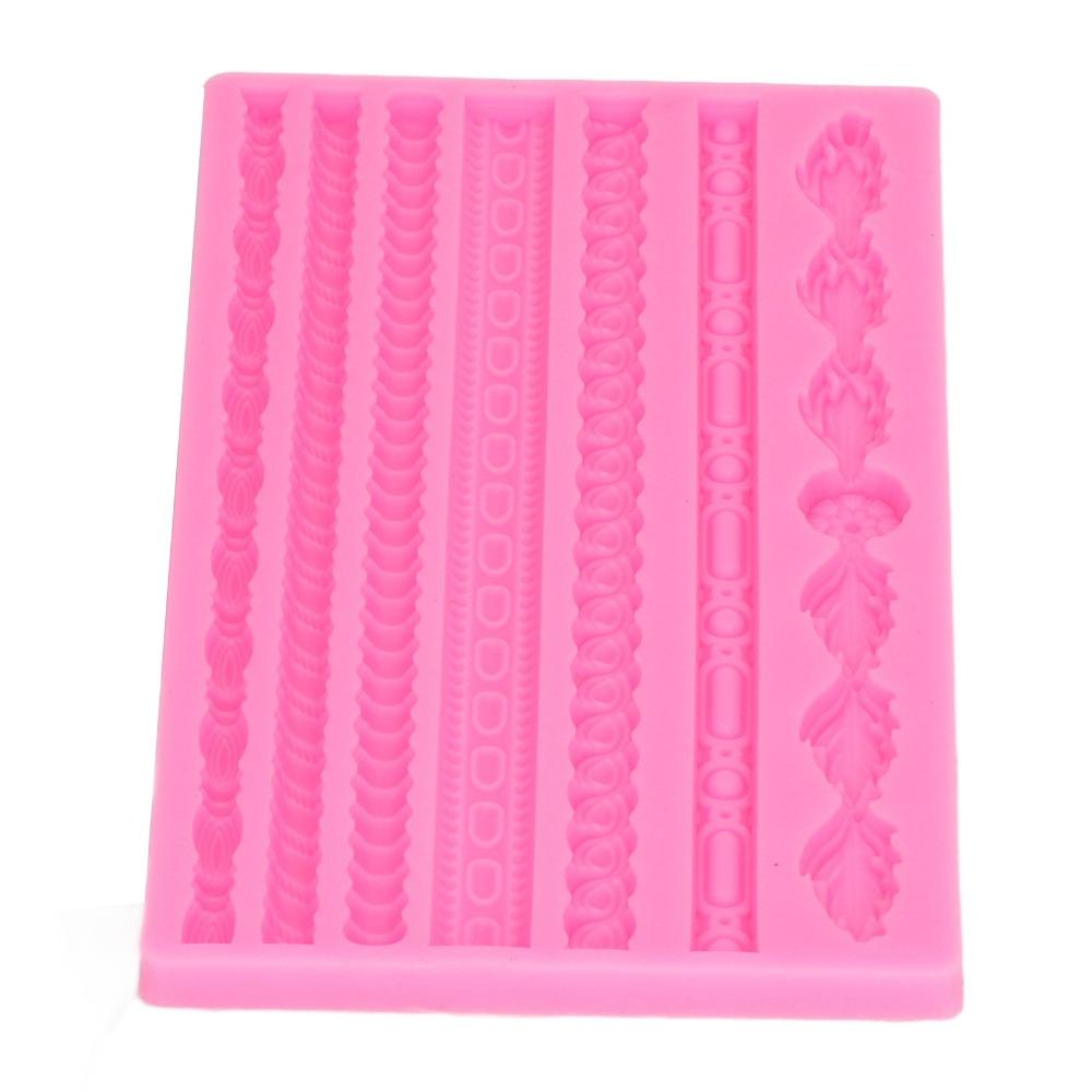 Silicone Silicone Fondant Mold Non Stick Macrame Mold Craft Mold Clay Mold  Chocolate Candy