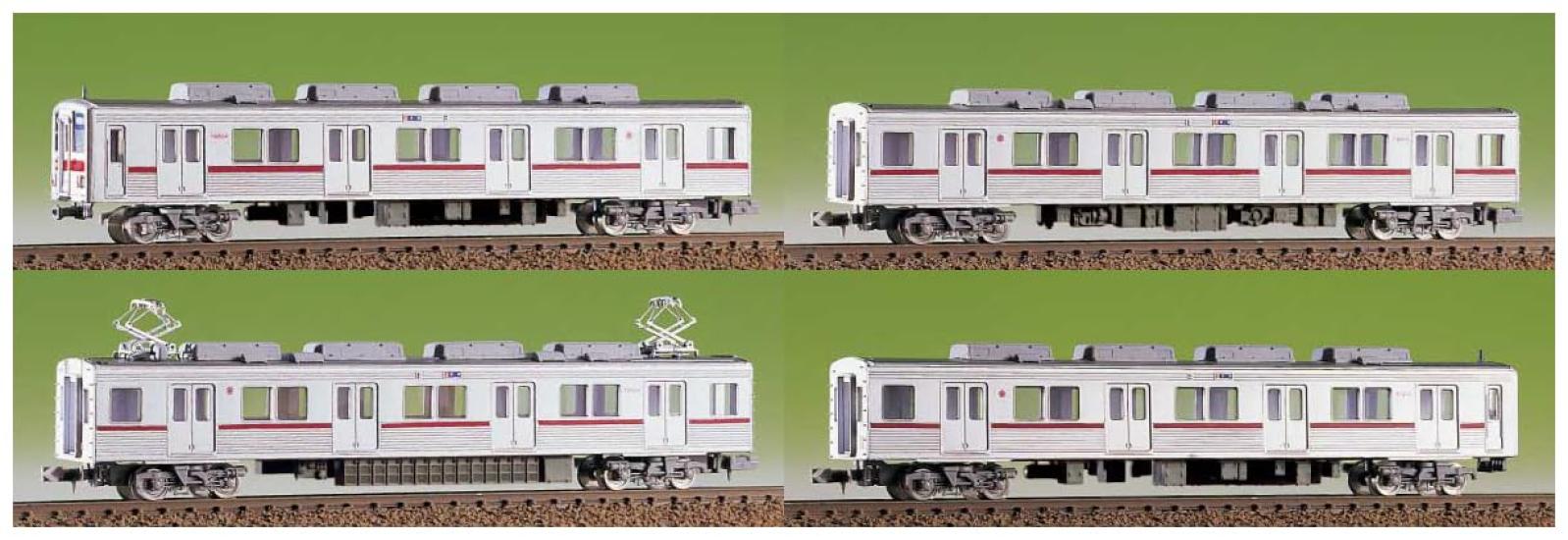 

Greenmax N gauge Tobu 10000 series 4-car set 416 model train