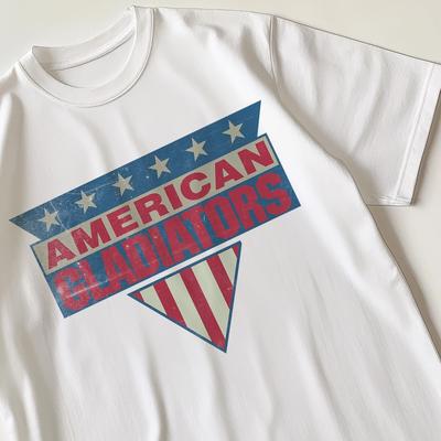 American Gladiators Retro T-shirt Shirt 80s 90s Nostalgisch Cadeau Voor Hem En Haar