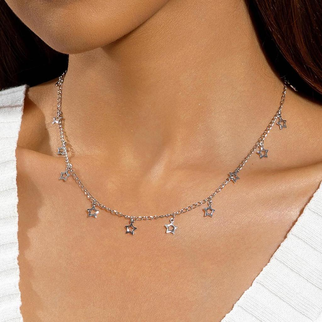 Jewelry Ins Cold Wind Star Necklace, Niche Necklace Necklace Jewelry Women